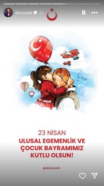 Ünlülerden 23 Nisan paylaşımları - Resim: 16